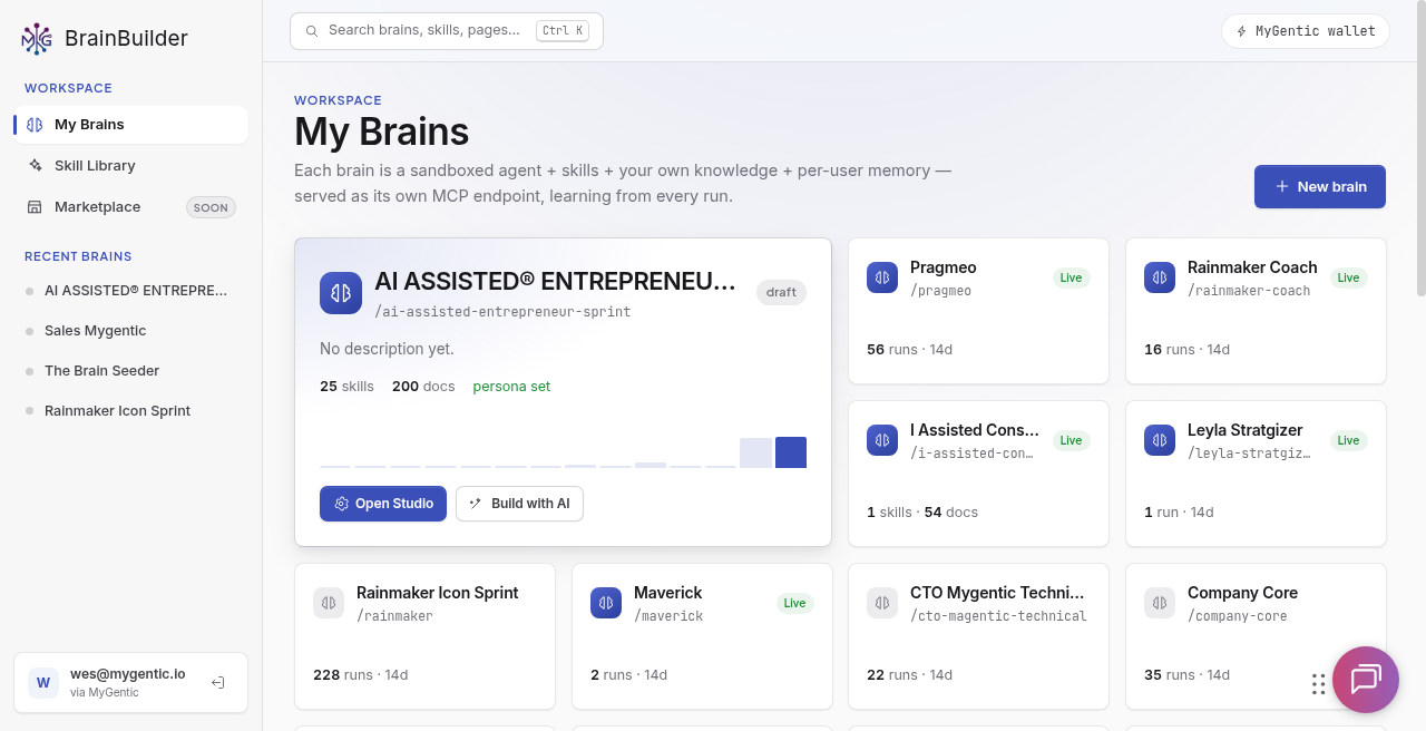Brain Builder — My Brains